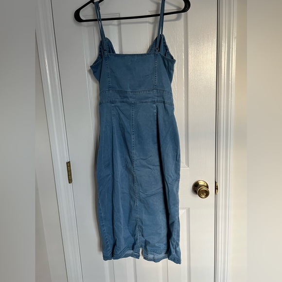 Midi denim dress - Picture 4 of 7